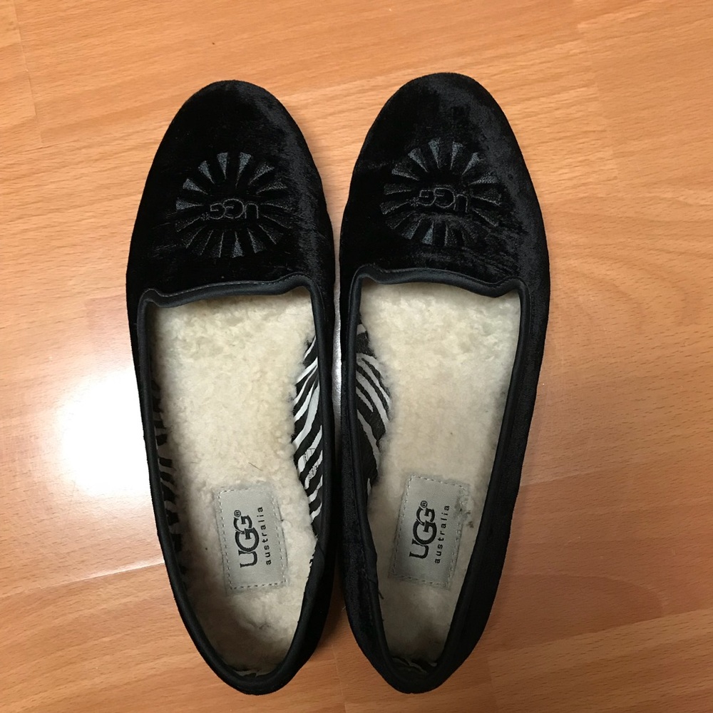 Velvet Ugg Flats